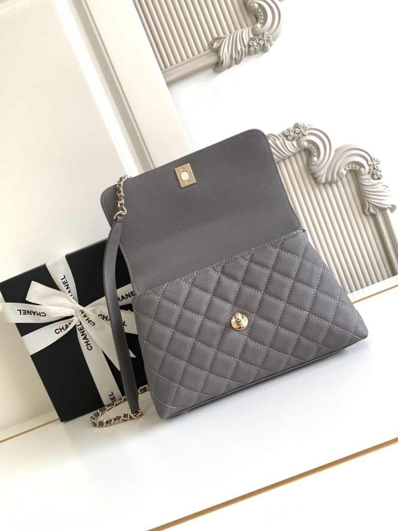 Ch**el top handle bags